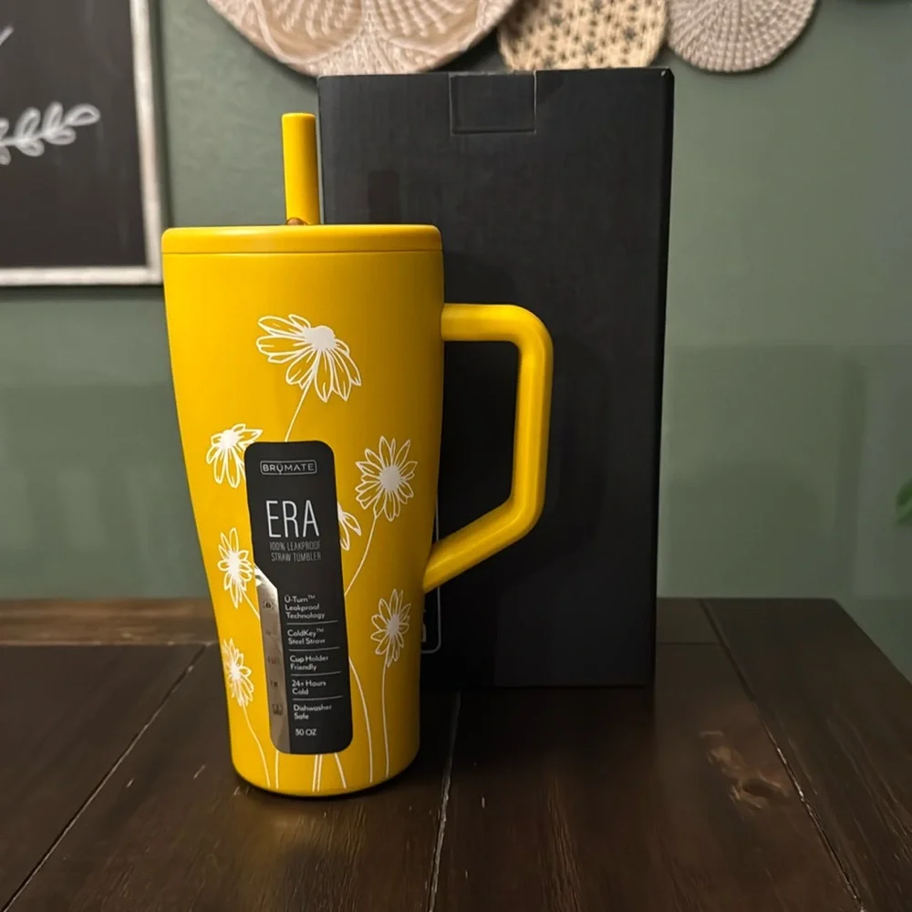 BrüMate 30 oz Era in Limited Edition Sundaisy. Brand New!!